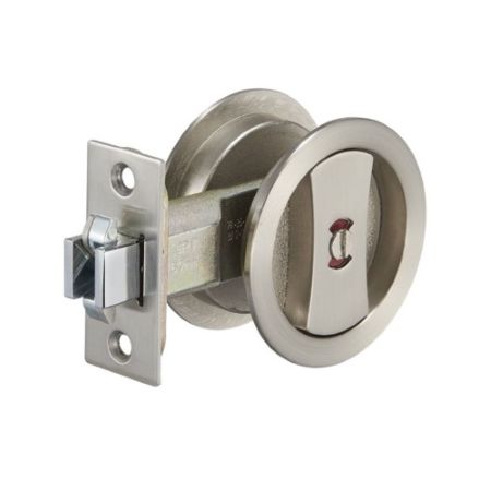 Zanda 5327.bn Cavity Slider Privacy Lock Round Brushed Nickel