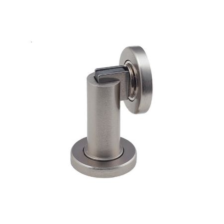Floor Mount Magnetic Door Stop Matt Brushed Nickel