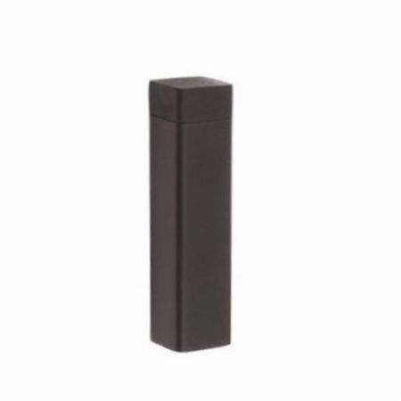 Wall Mount Door Stop Square Black