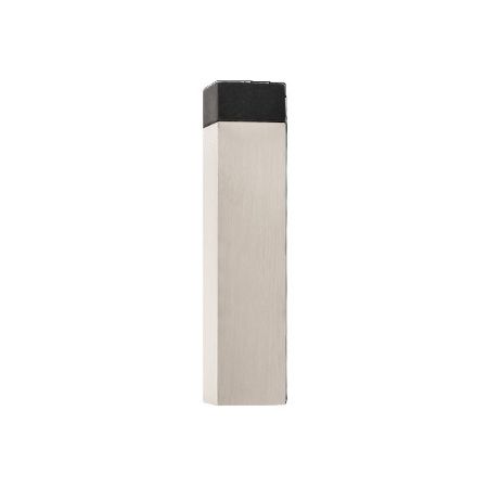 Wall Mount Door Stop Square Brushed Nickel