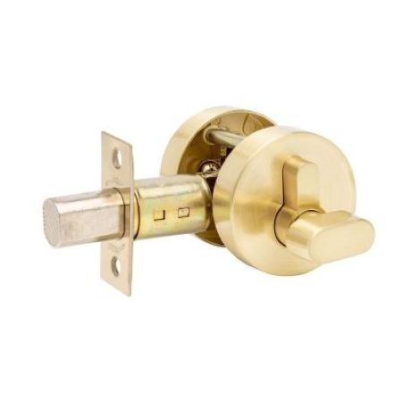 Futura Single Cylinder Slimline Deadbolt Satin Brass