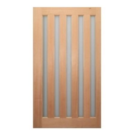 OWT-5VL solid enginered timber entrance door
