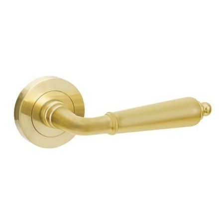 Oxford privacy set satin Brass