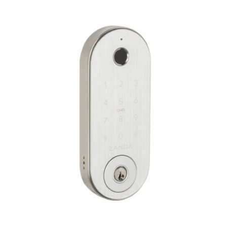 stealth smart lock deadbolt brushed nickel